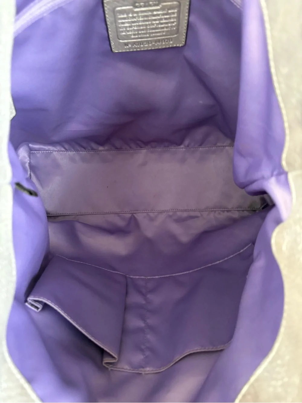 💜💚COACH JULIA OP ART SIGNATURE TOTE/SHOULDER BAG!💜💚